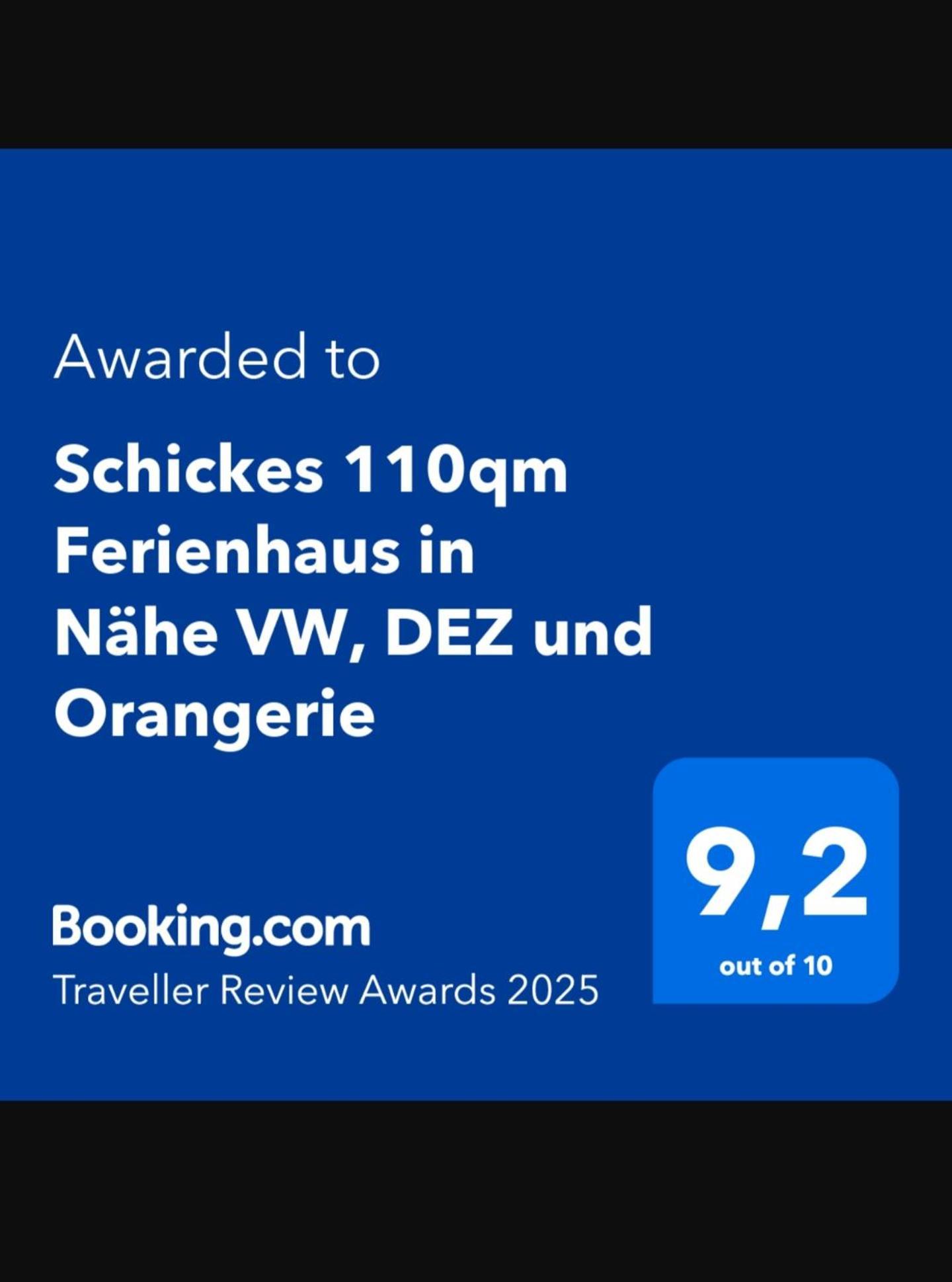 Schickes 110Qm Ferienhaus In Naehe Vw, Messe,Dez Und Orangerie 卡塞尔 外观 照片
